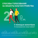 Примите участие в голосовании программы «Формирование комфортной городской среды»