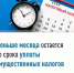 До срока уплаты имущественных налогов остается меньше месяца - Хайбуллинский район